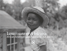 Tablet Screenshot of lowcountryafricana.com